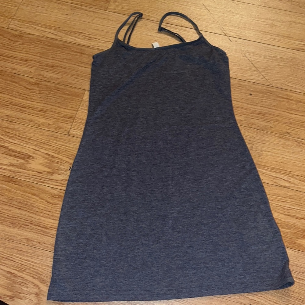 Grey cotton camisoles top